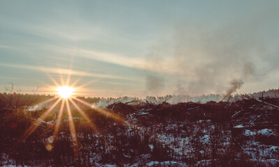 Environment contamination