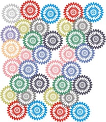 seamless pattern with circles