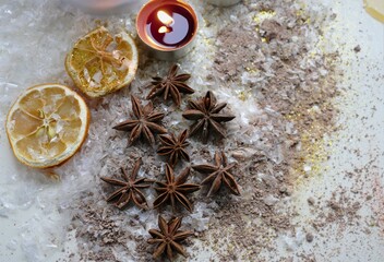 Anise with Christmas spices 