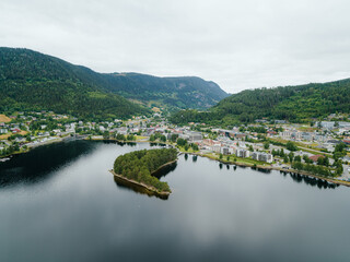 The Norwegian town of Fagernes