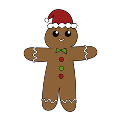 Cinnamon gingerbread man, Christmas cookies.