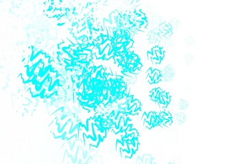 Light BLUE vector pattern with lines.