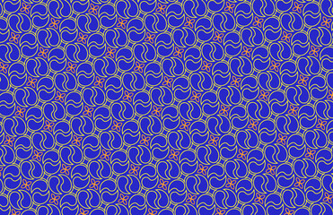 seamless pattern with flowers