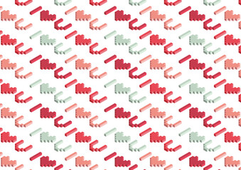 Romantic Valentine's Day vector seamless pattern 