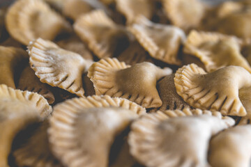 Handmade Rustical Ravioli or tortellini