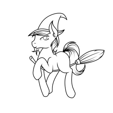 Witch pony