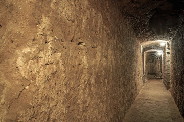 tunnel in the cave