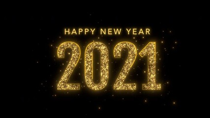 happy new year 2021 transparent alpha