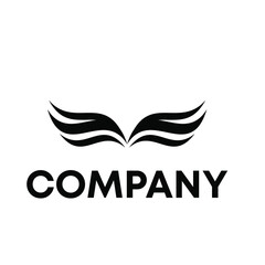 wings luxury logo design