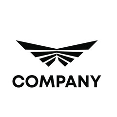 wings luxury logo design