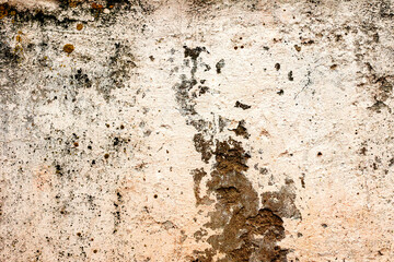 Texture of a concrete wall with cracks and scratches which can be used as a background