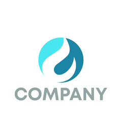 water drop logo design