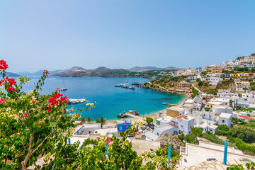 Panteli Village in Leros Island, Greece
