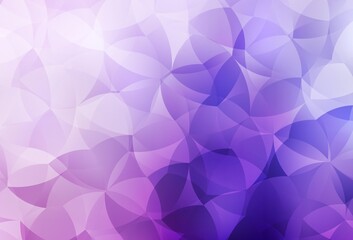 Fototapeta premium Light Purple, Pink vector polygonal pattern.