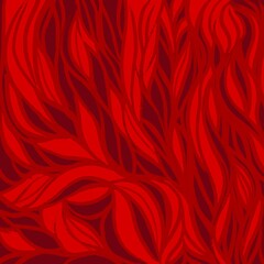 Sfondo floreale rosso texture foglie