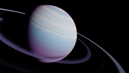 Planets and galaxy, science fiction wallpaper. Beauty of deep space. Billions of galaxy in the universe Cosmic art background 3d render
