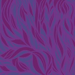 Sfondo viola floreale elementi grafici. Tessuto 