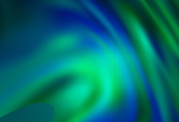 Light Green vector abstract blurred layout.