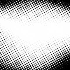 Simple dotted black and white background. Vector graphic pattern