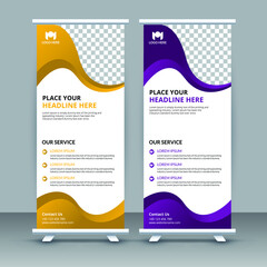 roll up banner design