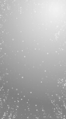 Beautiful snowfall Christmas background. Subtle fl