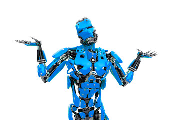 master cyber robot do not know what to do