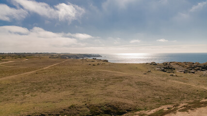 Yeu island in France, landscape