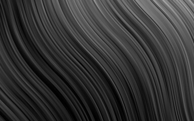Dark Silver, Gray vector backdrop with bent lines.