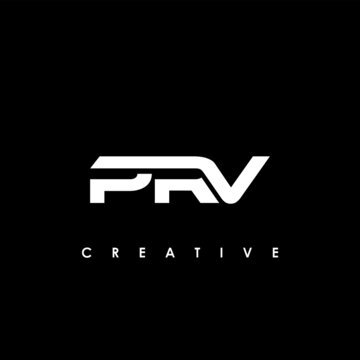 PRV Letter Initial Logo Design Template Vector Illustration