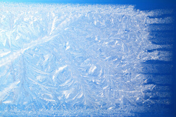 Fototapeta na wymiar Ice frost