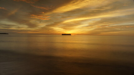 SUNSET ON GONDRIAH BEACH, PARIAMAN