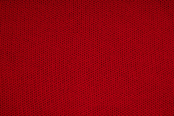 knitted fabric texture red