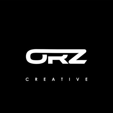 ORZ Letter Initial Logo Design Template Vector Illustration