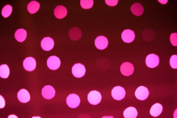 bokeh, a beautiful blur on a colored background