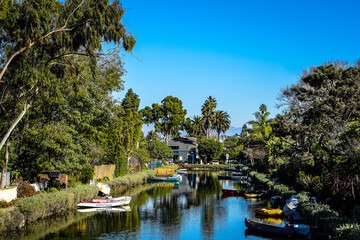 river and boats