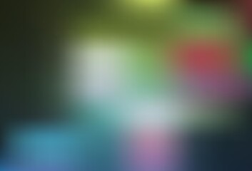 Light Blue, Green vector template with space stars.