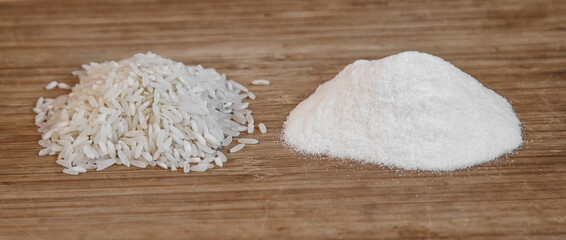 White Rice and White Rice Flour
