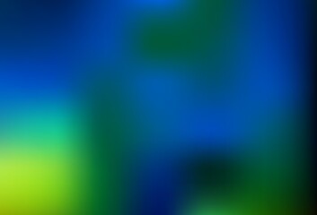 Dark Blue, Green vector abstract bright template.