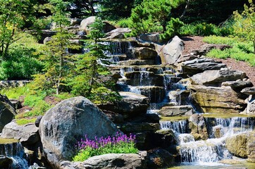 Scenery at Frederick Meijer Gardens & Sculpture in Michigan, with the tranquillity, simplicity and...