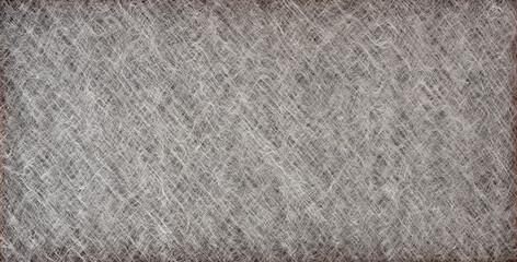 Used home air filter showing the dirt and particle cause bacteria inflection and sickness.