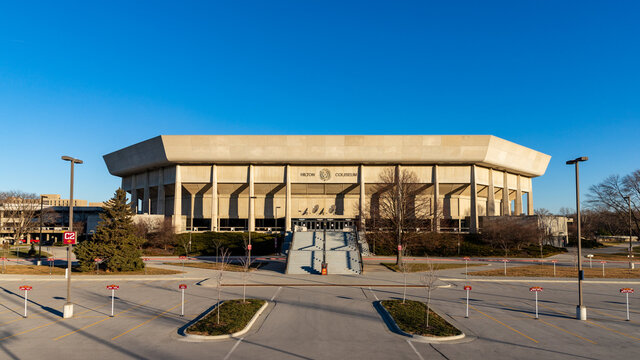 Hilton Coliseum On The Campus Of Iowa State University