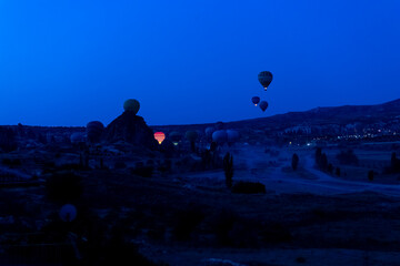 Cappadocia hot air balloon tour.
