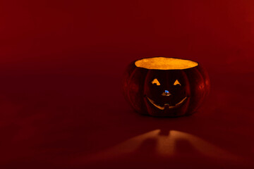 Spooky Jack-o-lantern Candle 