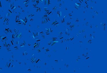 Light BLUE vector layout with flat lines.
