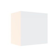 2D square gray on isolated white background. Two Dimension.