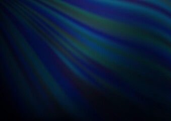 Dark BLUE vector background with lamp shapes.