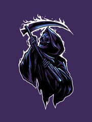 grim reaper symbol design