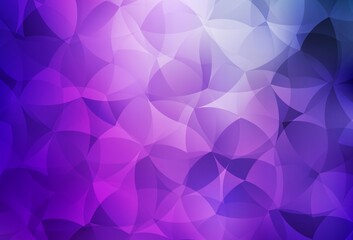 Obraz premium Light Purple, Pink vector template with chaotic shapes.