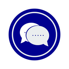 conversation bubble icon