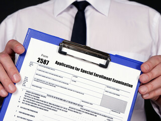 Form 2587 Application for Special Enrollment Examination